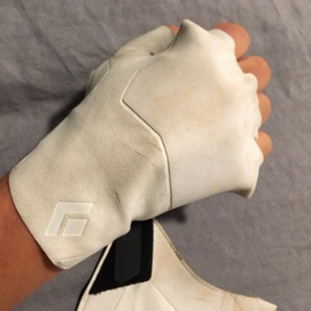 Black Diamond CRACK GLOVES  size XS